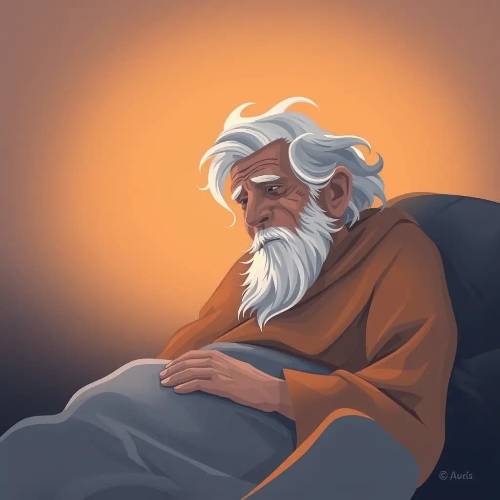 Dream illustration: Sudden aging