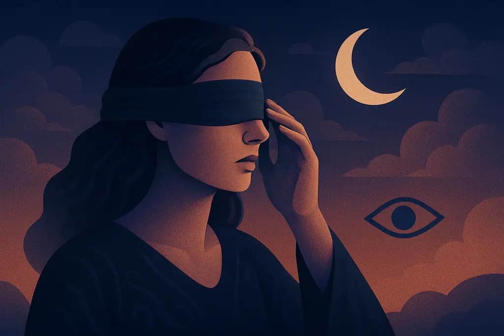 Dream illustration: Sudden blindness / vision loss