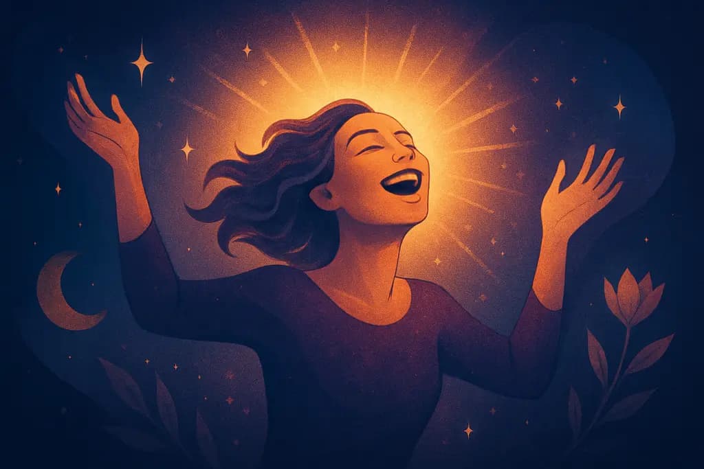 Dream illustration: Sudden ecstatic joy