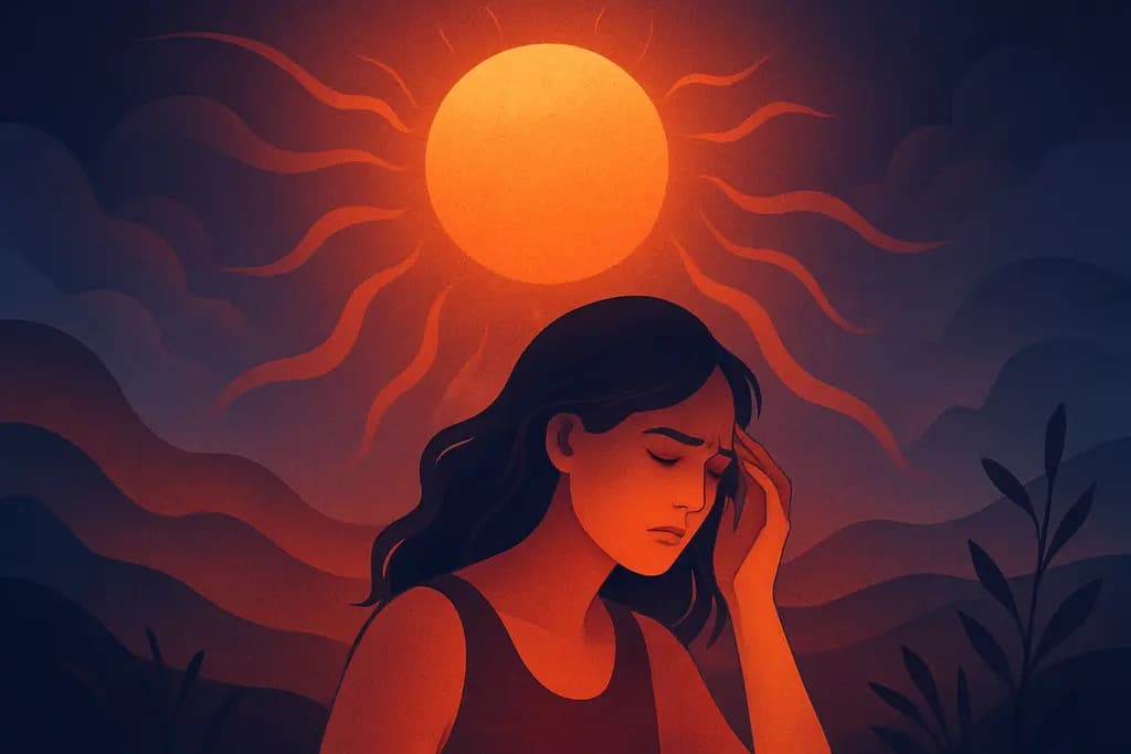 Dream illustration: Sudden heatwave