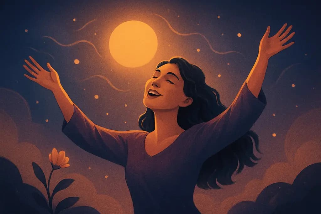 Dream illustration: Sudden inexplicable joy