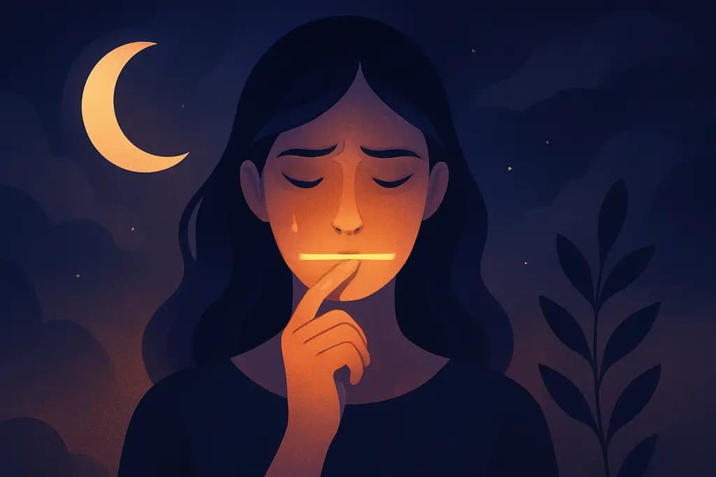 Dream illustration: Sudden loss of speech