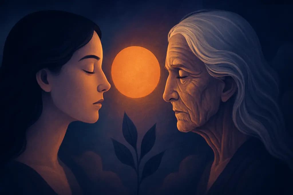 Dream illustration: Sudden rapid aging