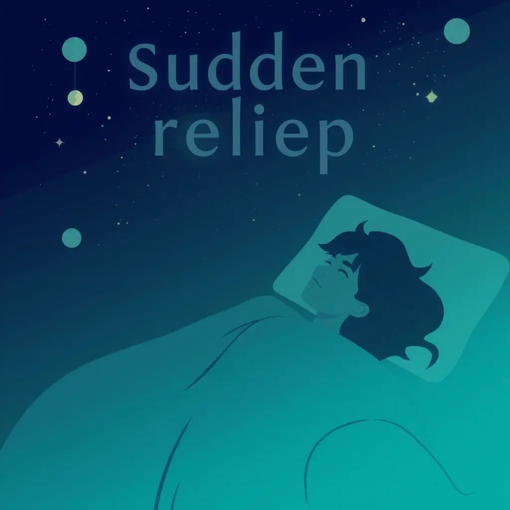 Dream illustration: Sudden relief