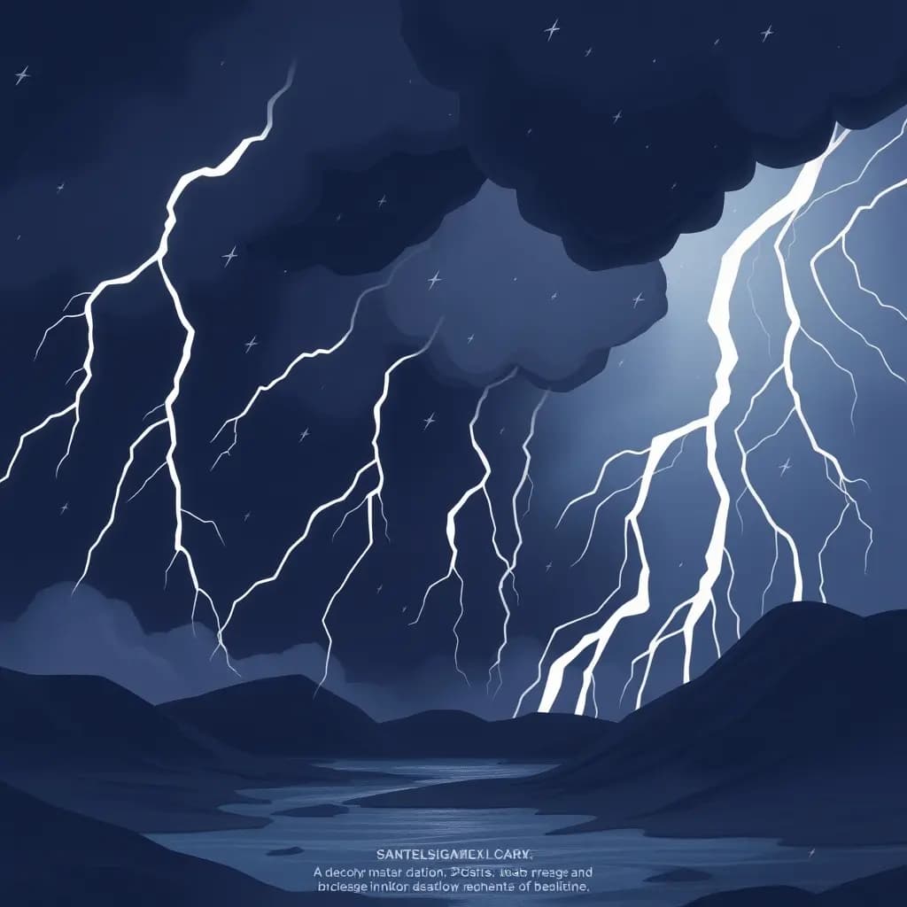 Dream illustration: Sudden storm
