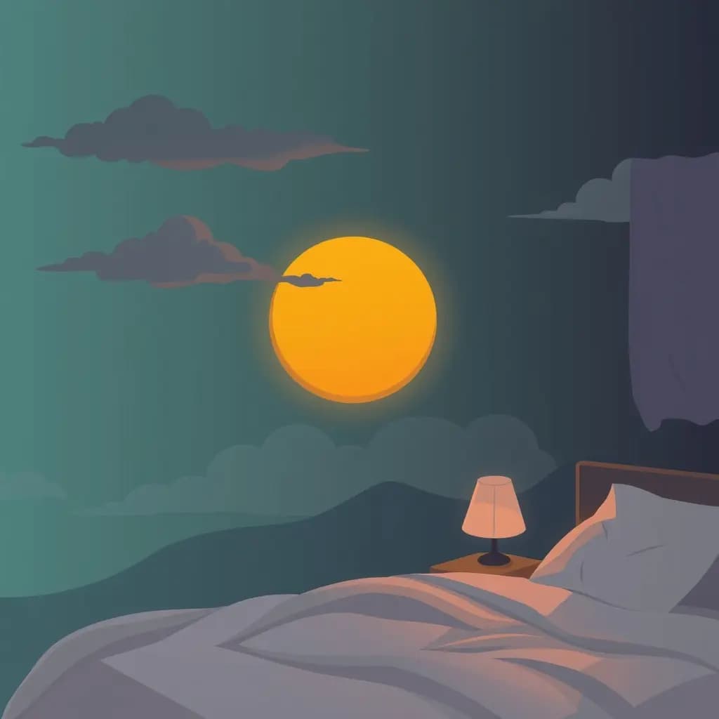 Dream illustration: Sun Never Rising All Day