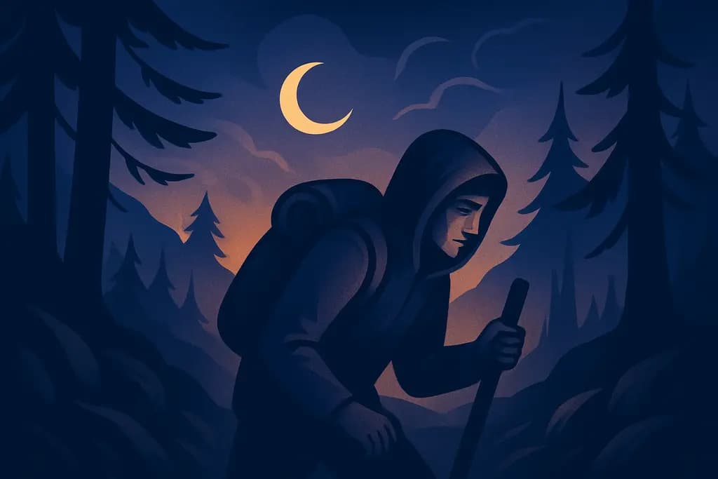 Dream illustration: Survival in Wilderness