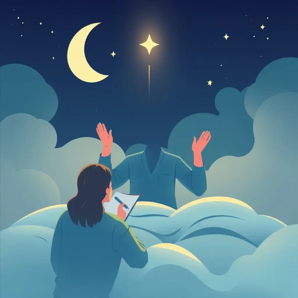 Dream illustration: Teacher praising you