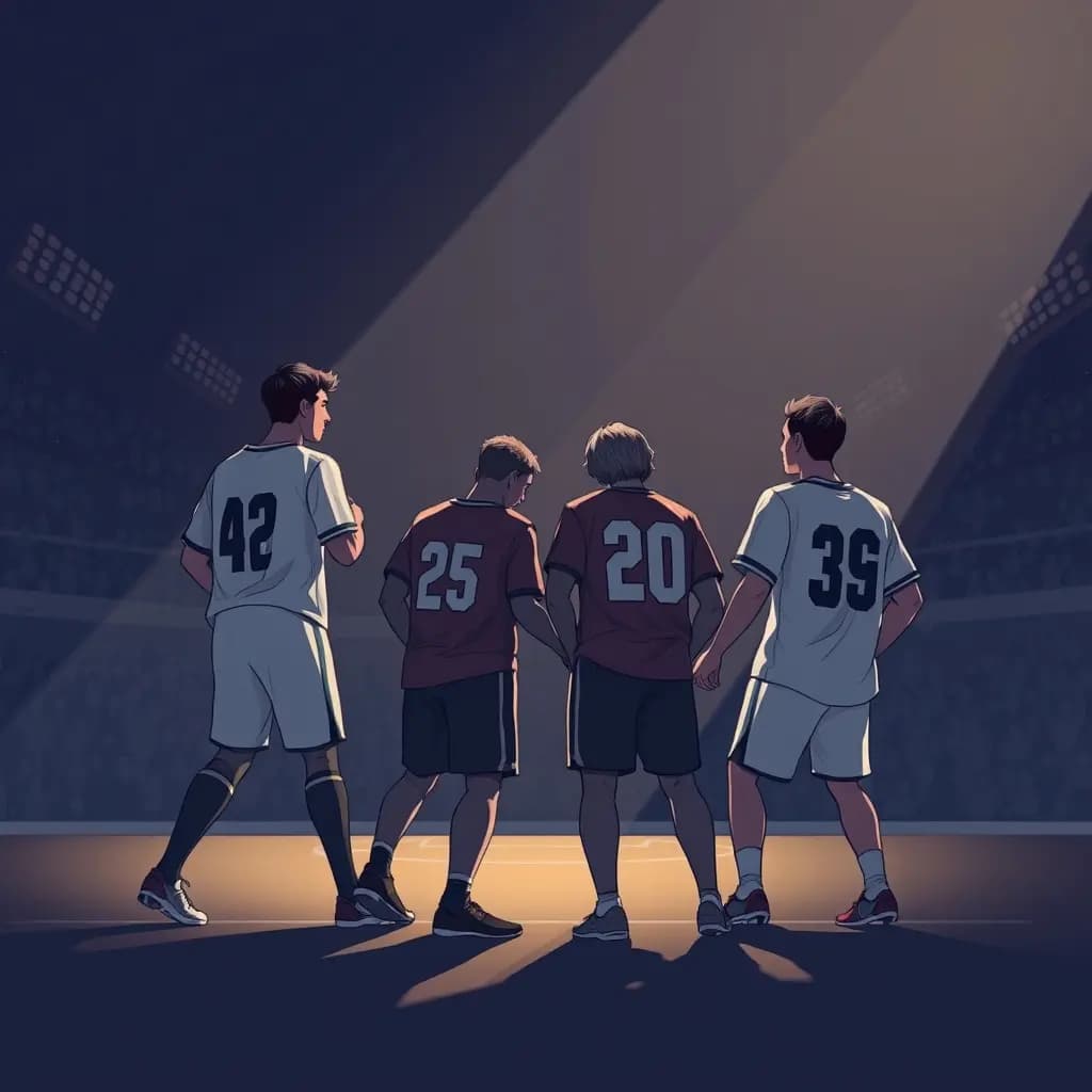 Dream illustration: Team jersey swapped mid-game