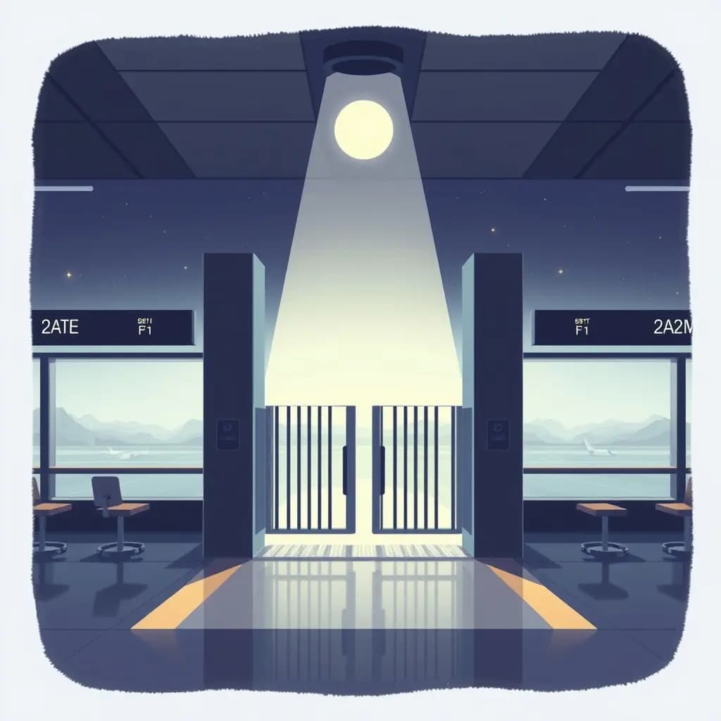 Dream illustration: Terminal gate closes
