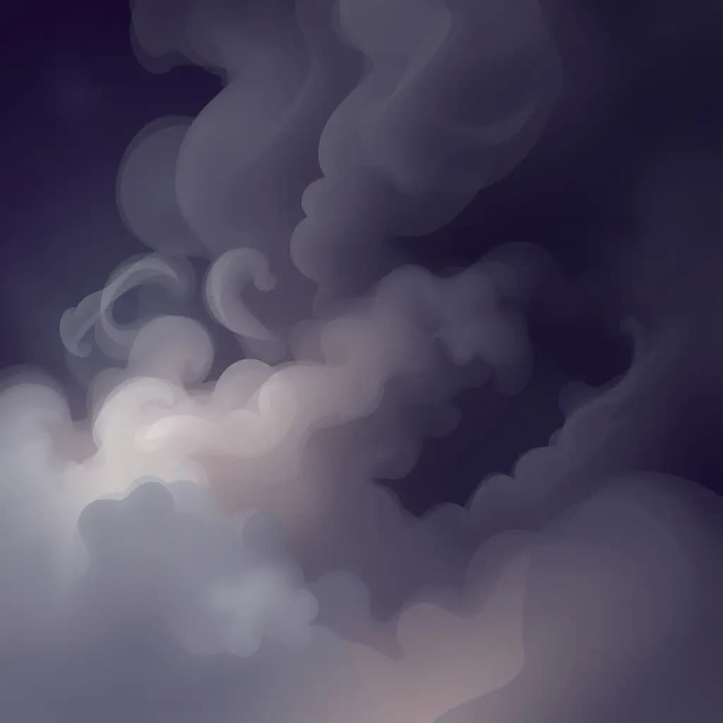 Dream illustration: Thick choking smoke