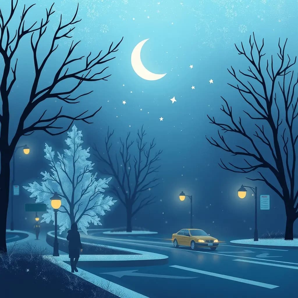 Dream illustration: Time froze around you