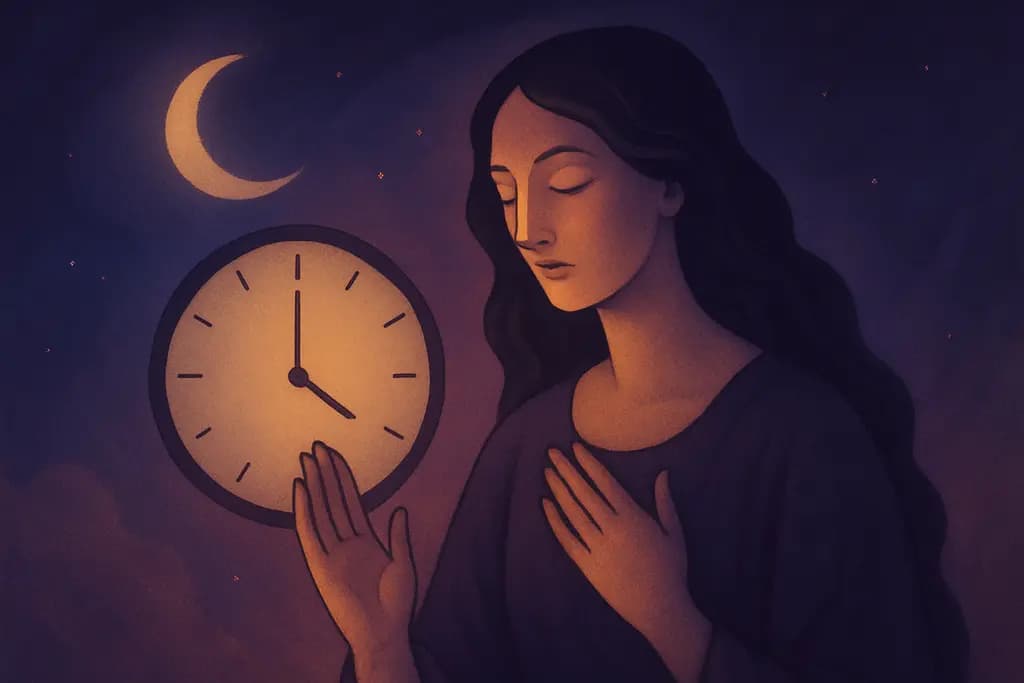 Dream illustration: Time standing still