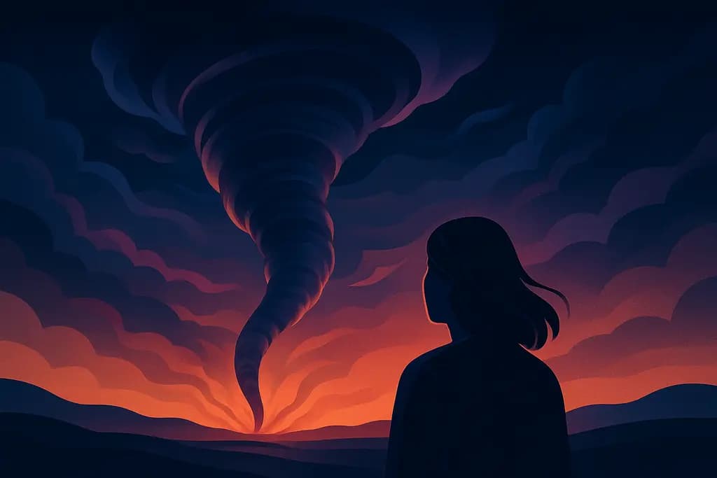 Dream illustration: Tornado or Hurricane