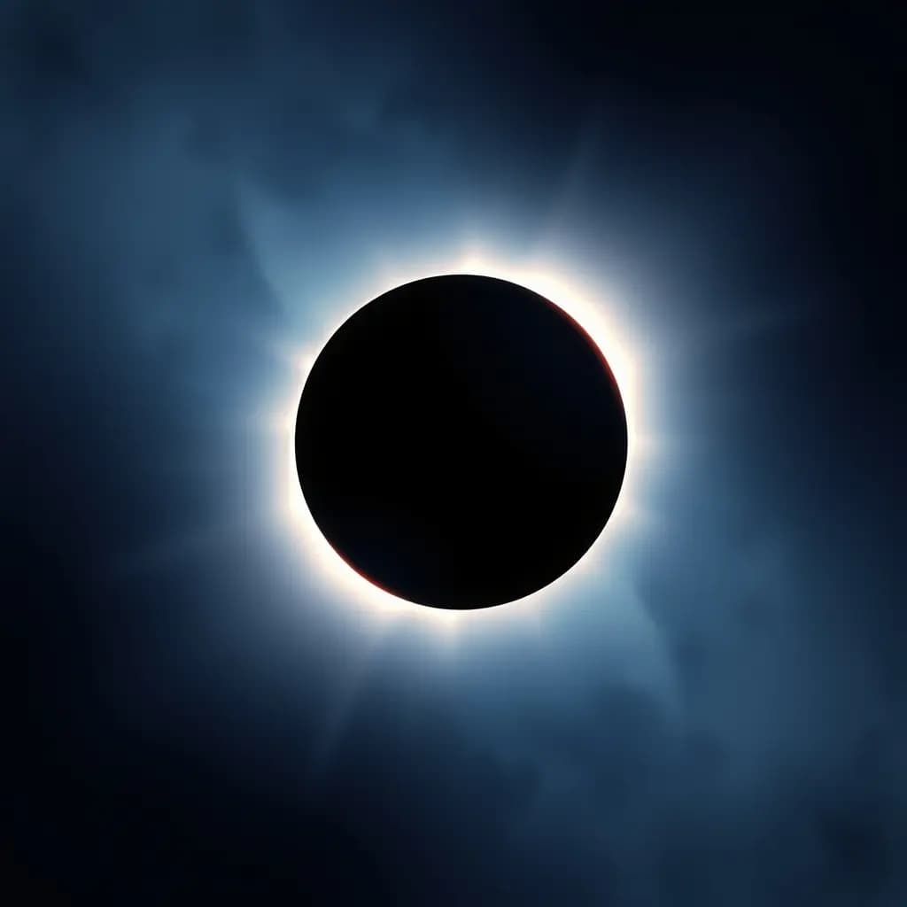 Dream illustration: Total solar eclipse