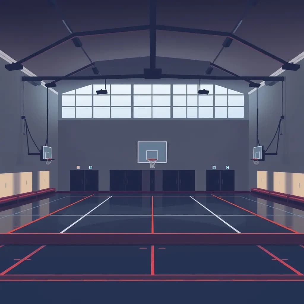 Dream illustration: Training in Empty Gym