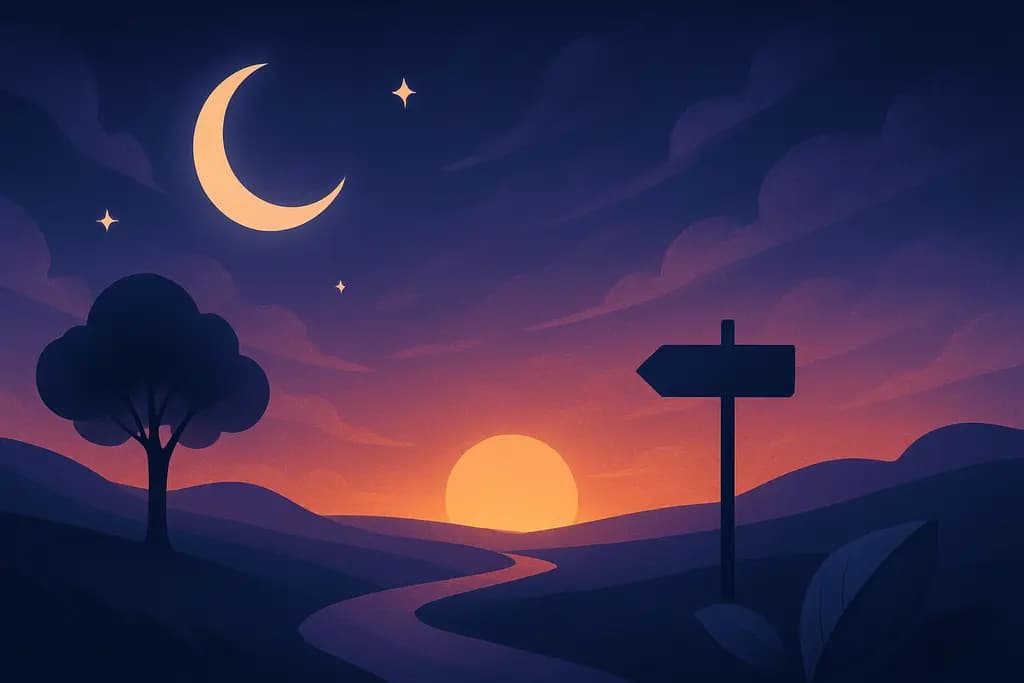 Dream illustration: Twilight