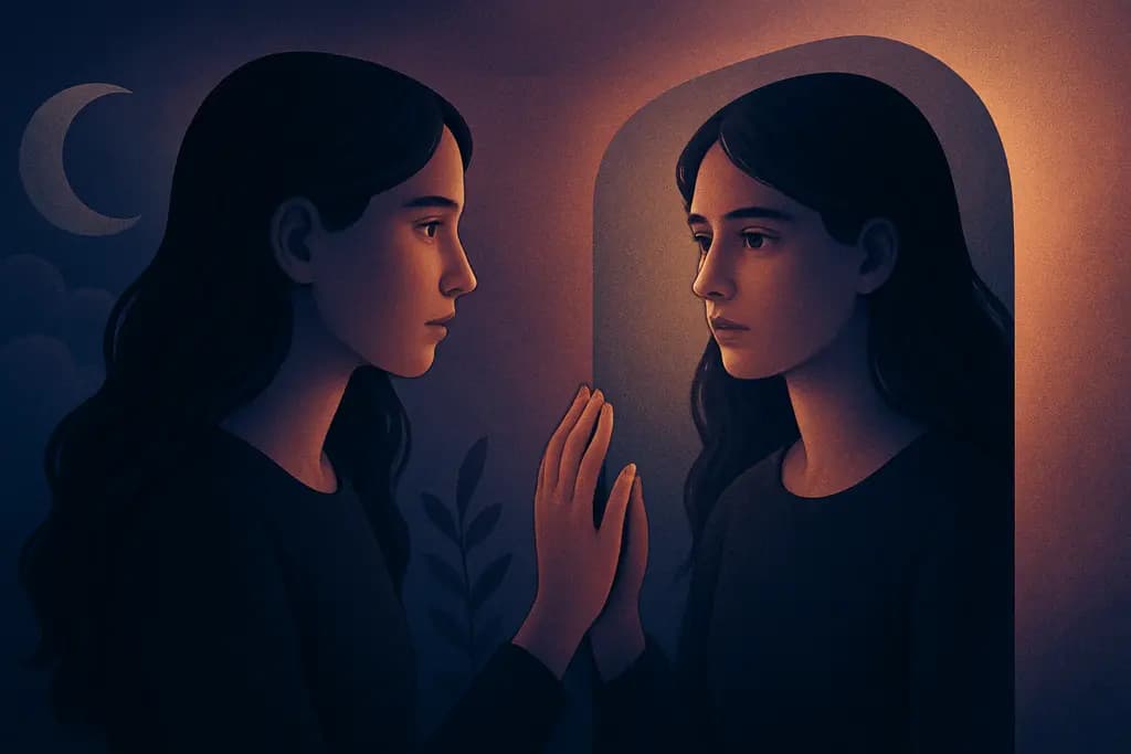 Dream illustration: Twin sibling appears