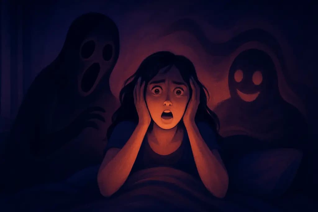 Dream illustration: two Jumpscares