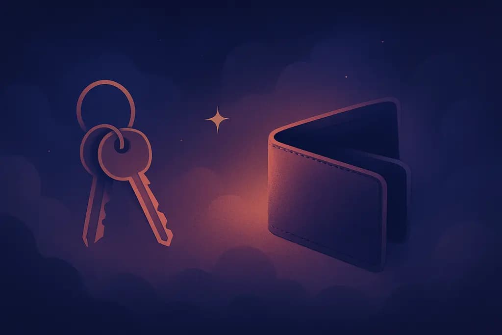 Dream illustration: two lost objects