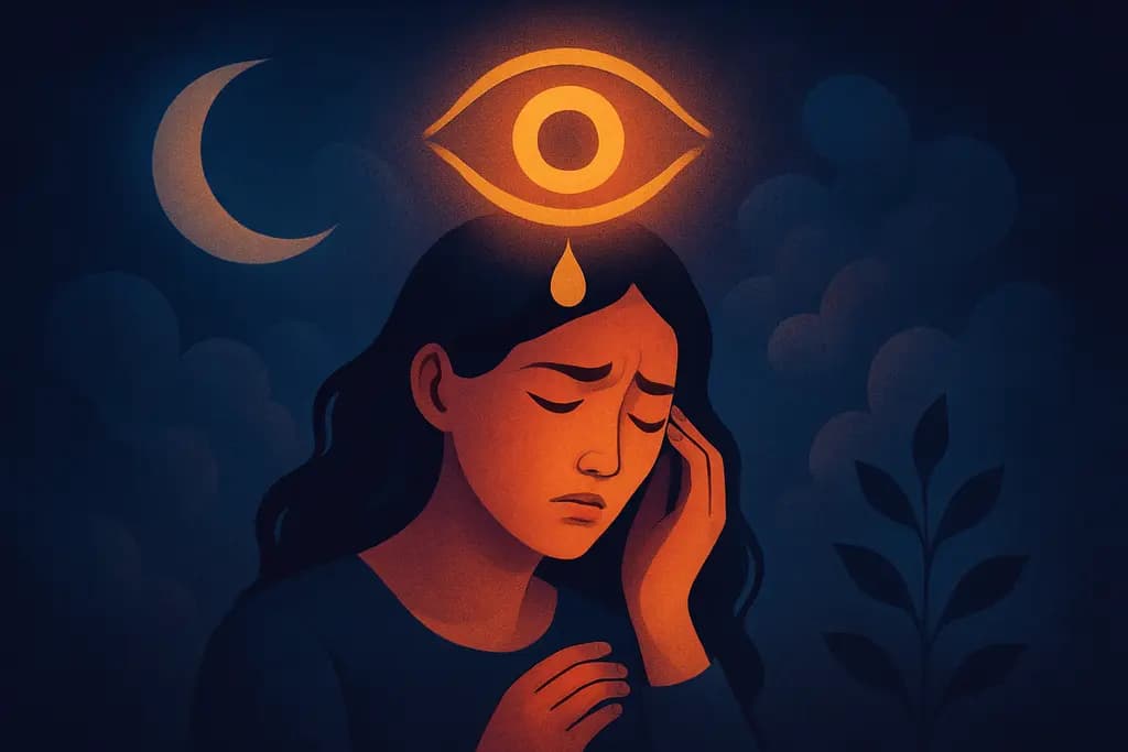 Dream illustration: Unable to cry when you want to