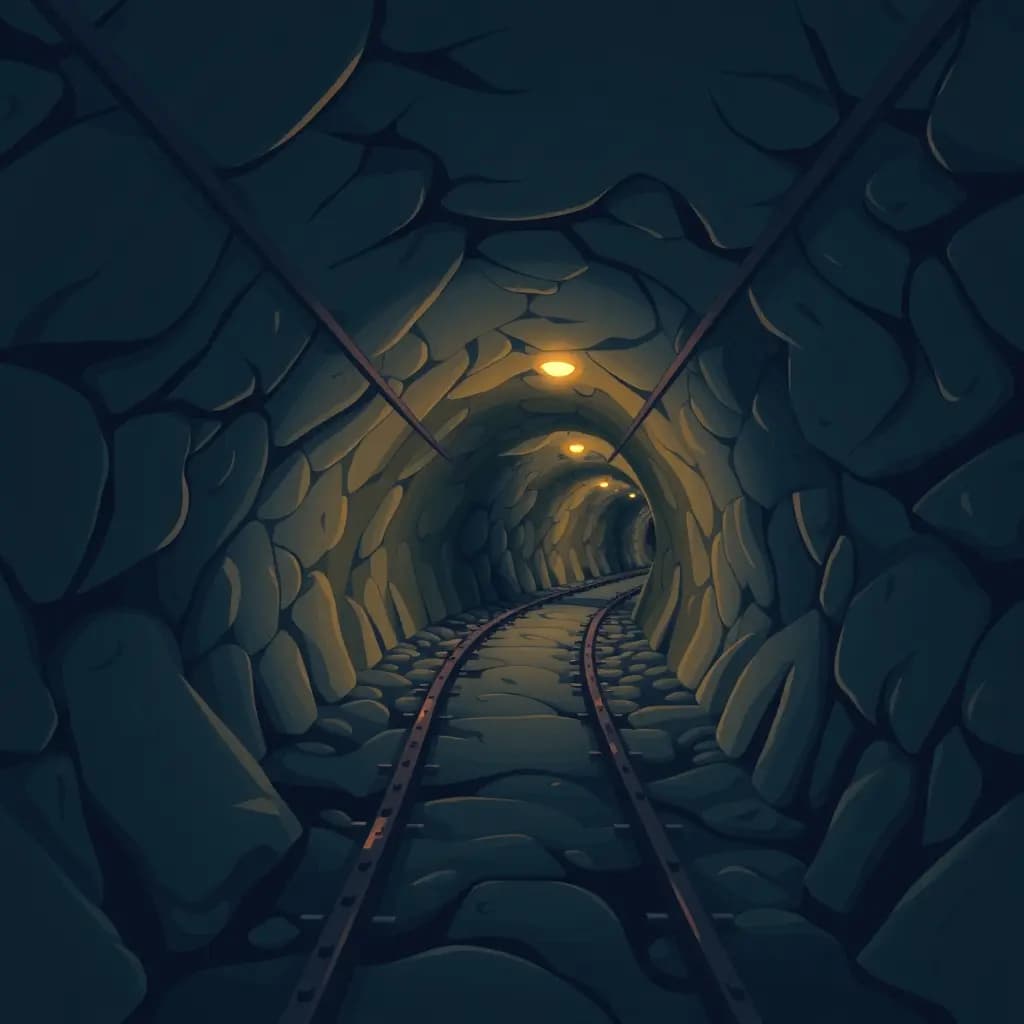 Dream illustration: Underground tunnel network