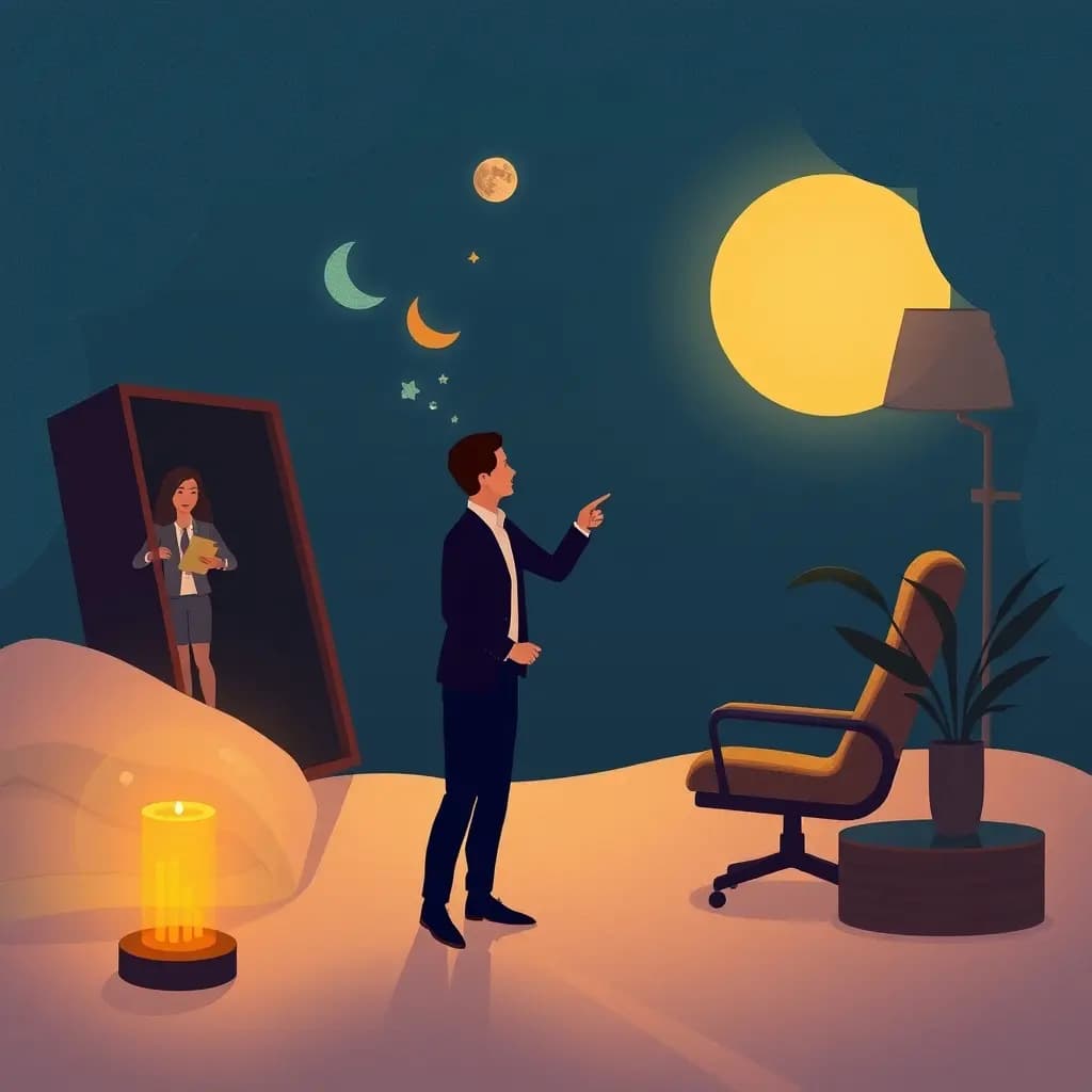 Dream illustration: Unexpected Job Promotion or Recognition
