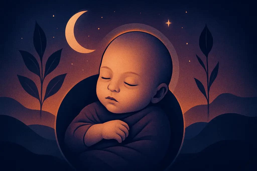 Dream illustration: Unknown baby or infant
