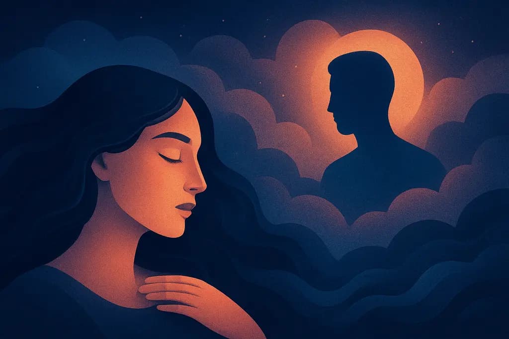 Dream illustration: Unknown lover