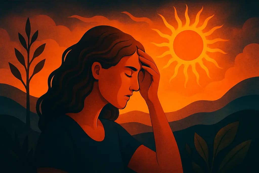 Dream illustration: Unseasonal heatwave