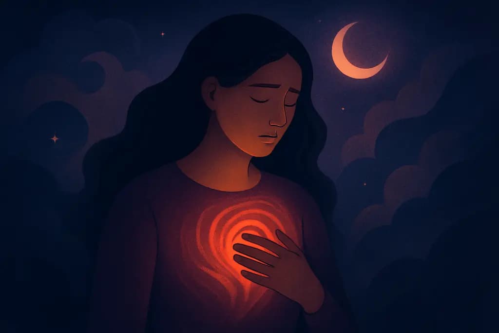 Dream illustration: Unseen pressure on your chest