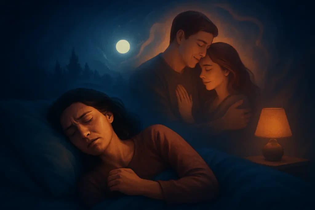 Dream illustration: Vividly realistic dream (feels like real life)