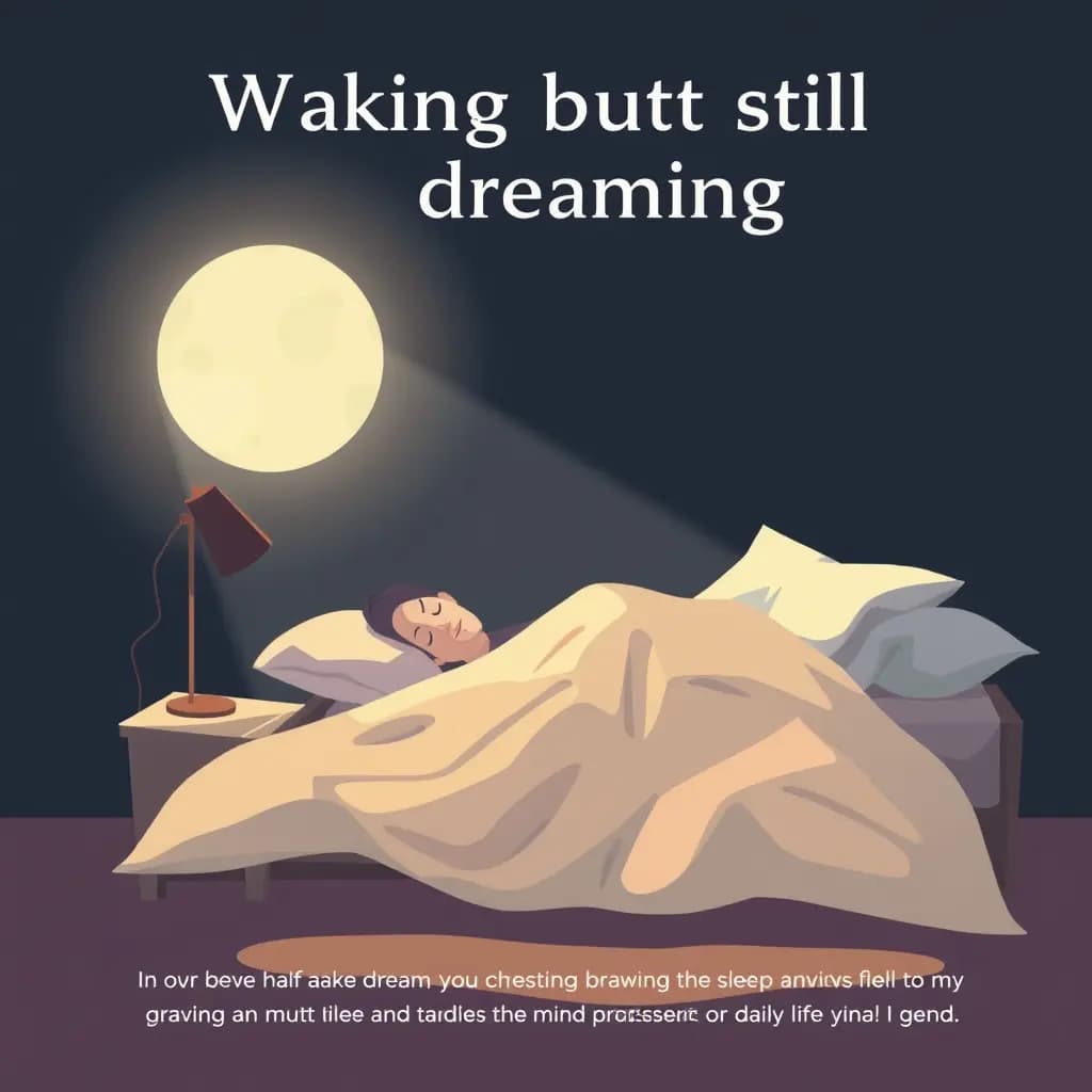 Dream illustration: Waking but still dreaming