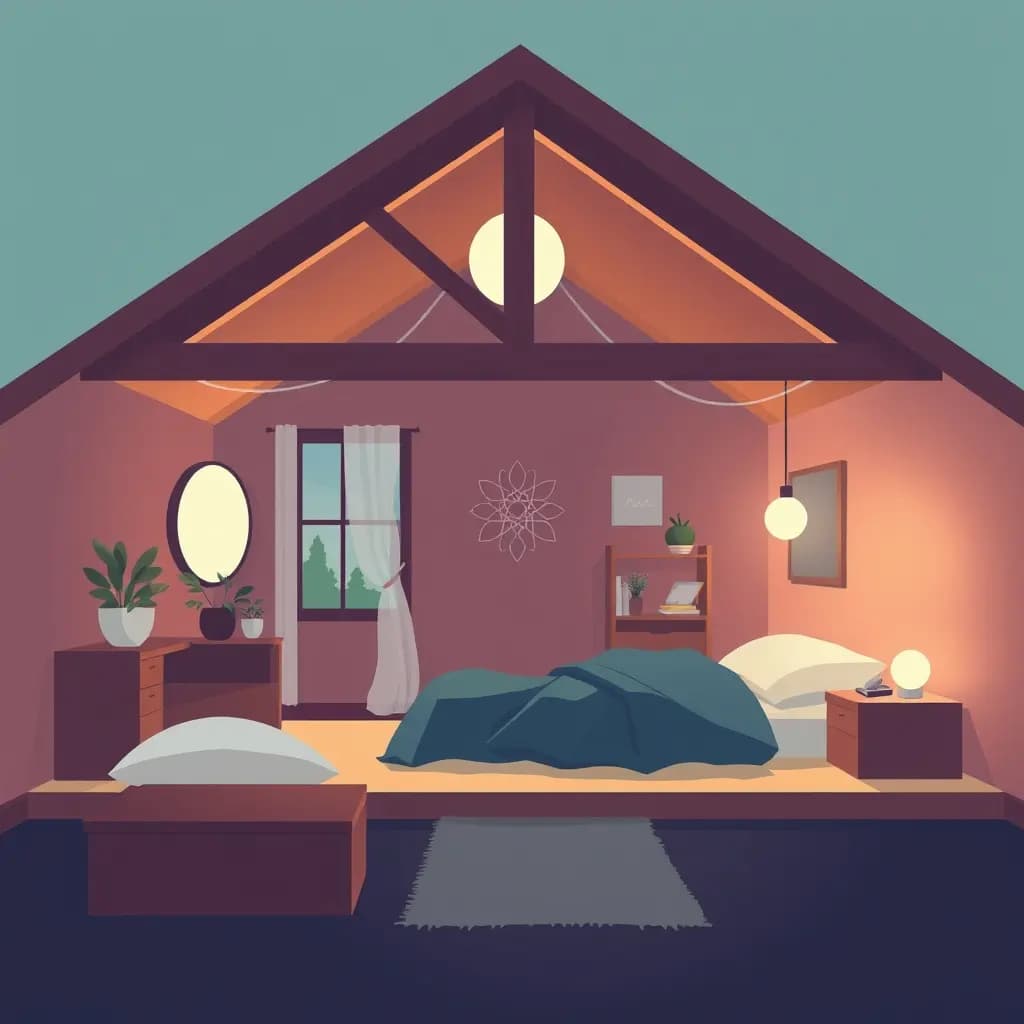 Dream illustration: Waking inside a future home