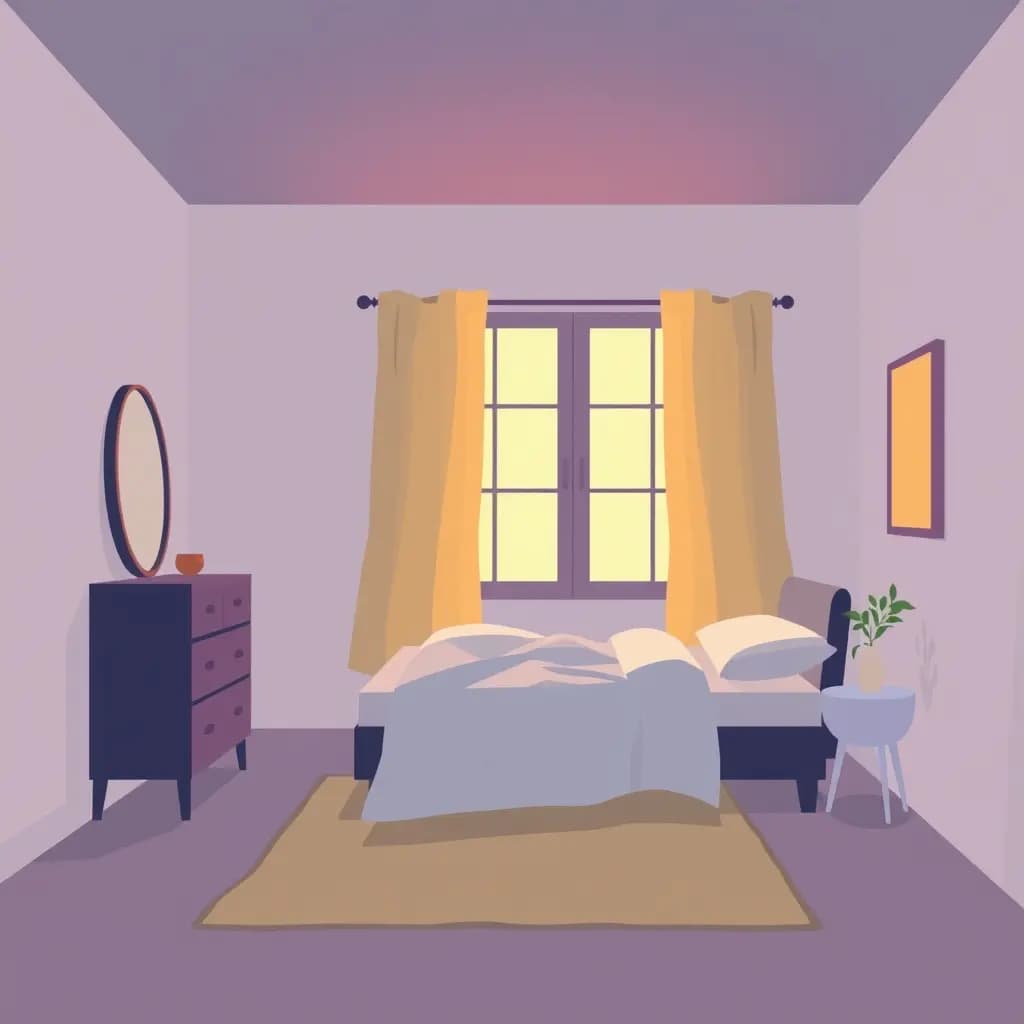Dream illustration: Waking into the wrong room