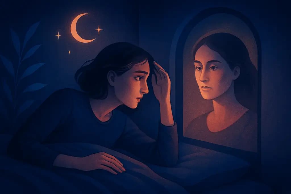 Dream illustration: Waking up as someone else
