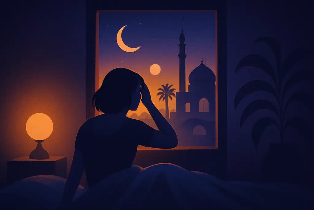 Dream illustration: Waking up in a foreign country