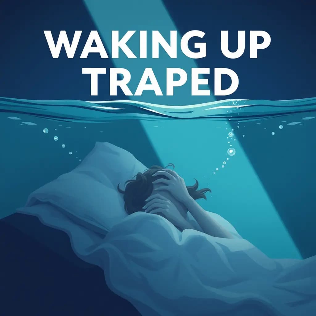 Dream illustration: Waking Up Trapped Underwater