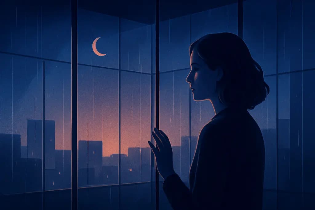 Dream illustration: Walls made of glass