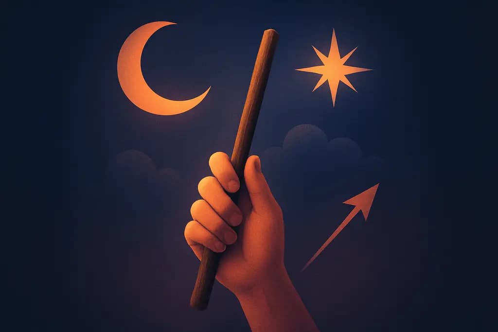 Dream illustration: Wands
