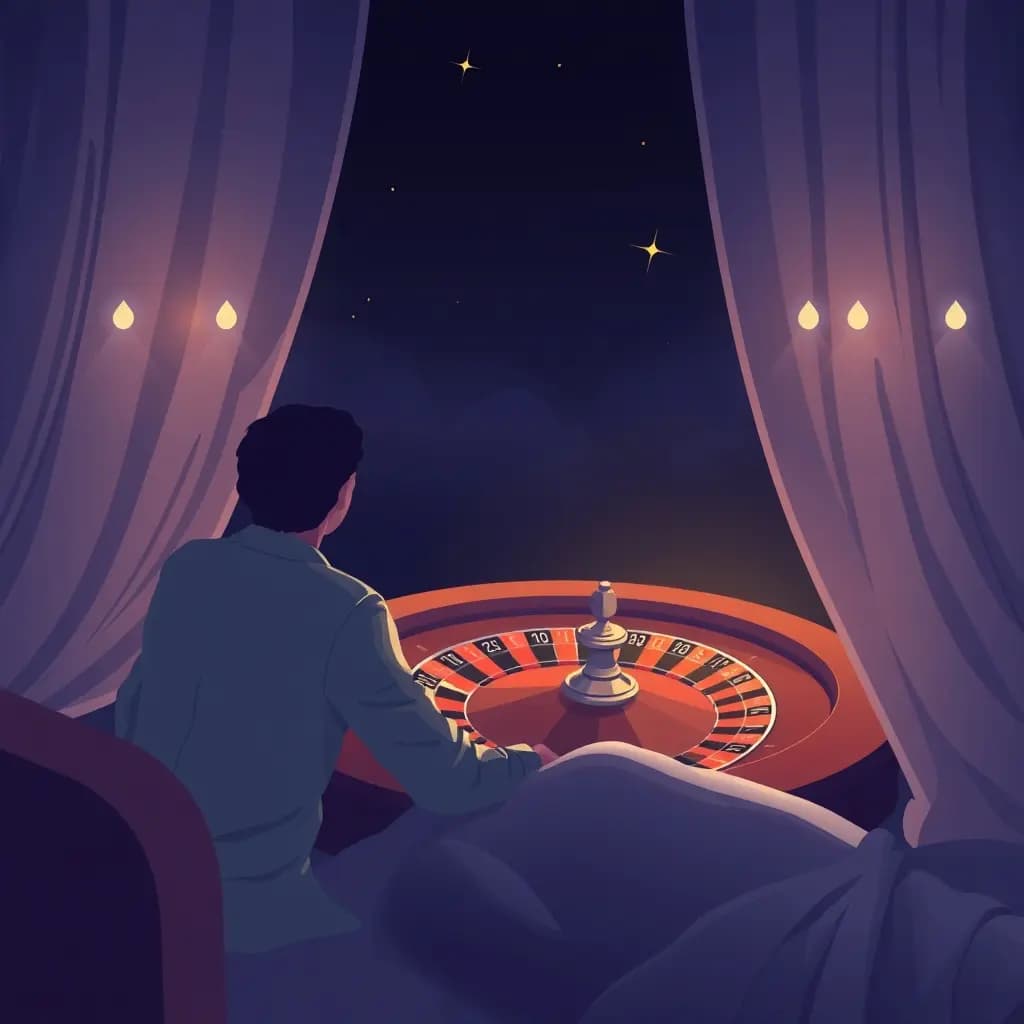 Dream illustration: Watching Roulette Without Playing
