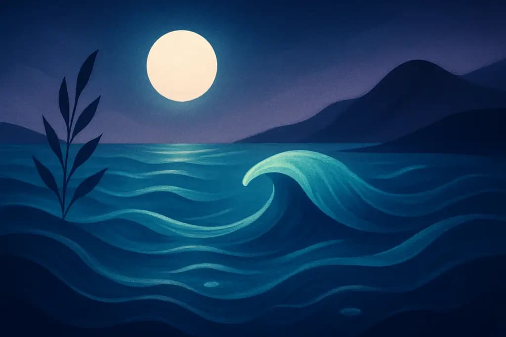 Dream illustration: Water