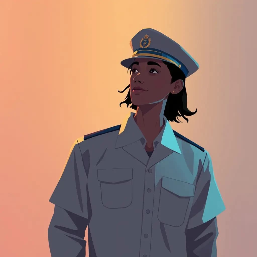 Dream illustration: Wearing an unfamiliar uniform