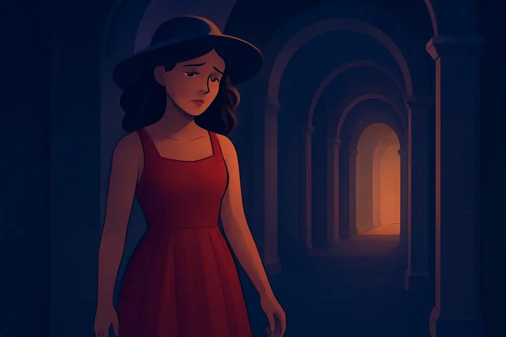 Dream illustration: Wearing inappropriate clothing for the place