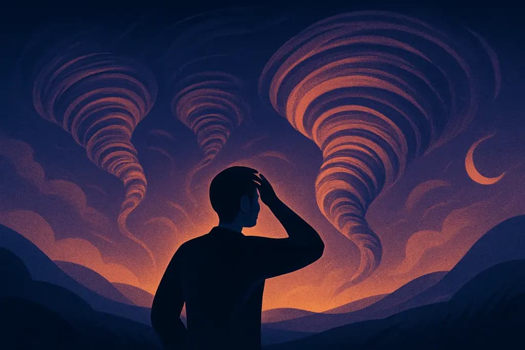 Dream illustration: Whirlwinds