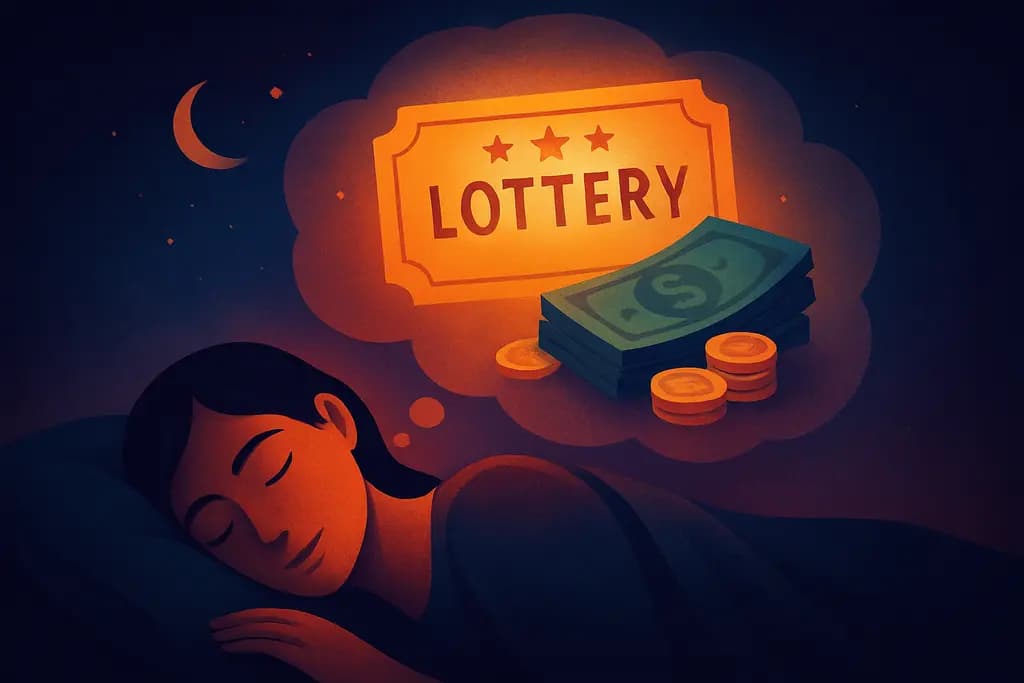 Dream illustration: Winning a big prize or lottery
