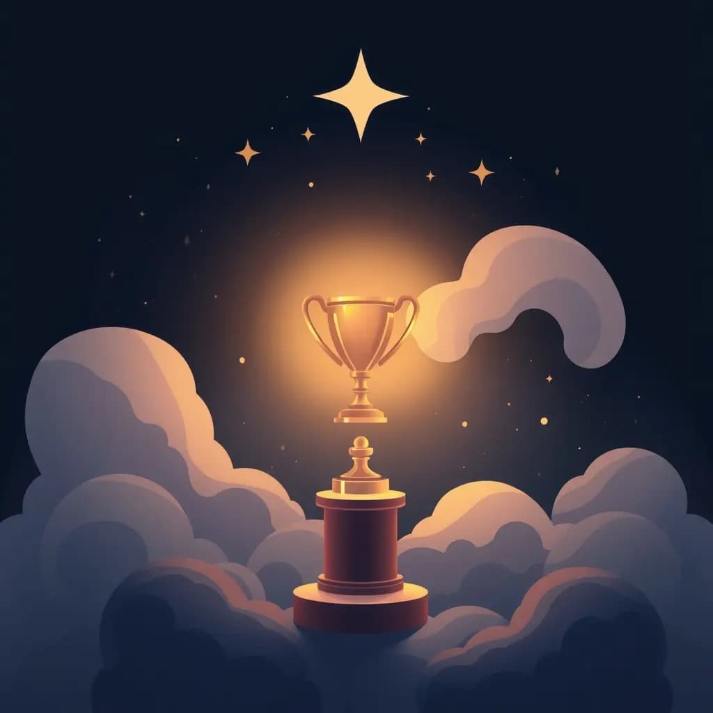 Dream illustration: Winning a prize or award