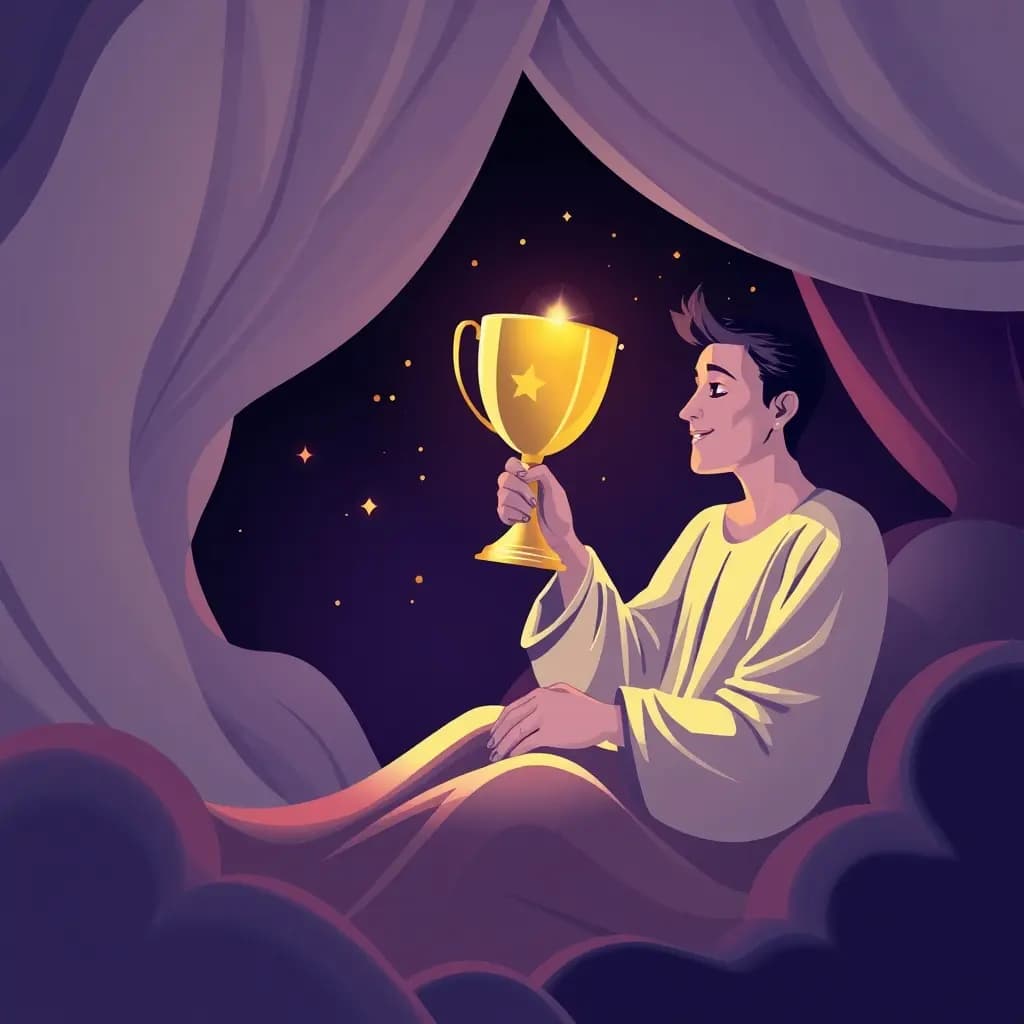 Dream illustration: Winning a prize