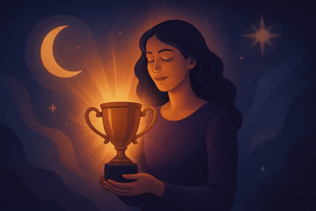 Dream illustration: Winning an unexpected award
