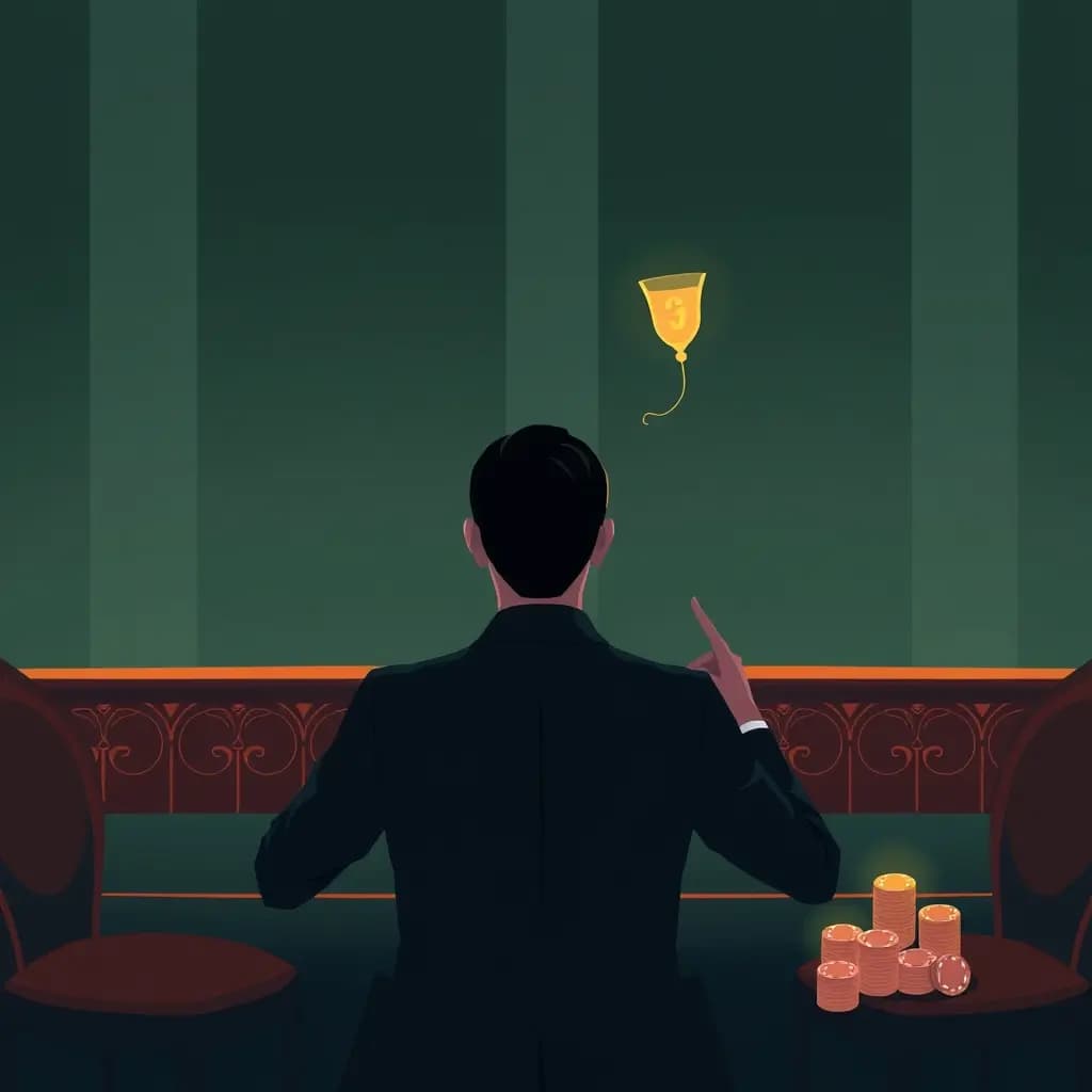 Dream illustration: Winning at Baccarat